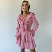 FlauntV - Y2K Ruffle Dress