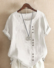 Solvi™ Linen Summer T-shirt