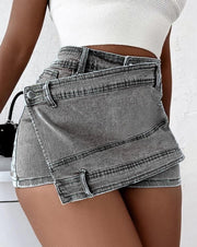 SkortX - Y2K denimshorts