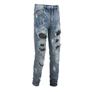 Midnight Paintwork Jeans